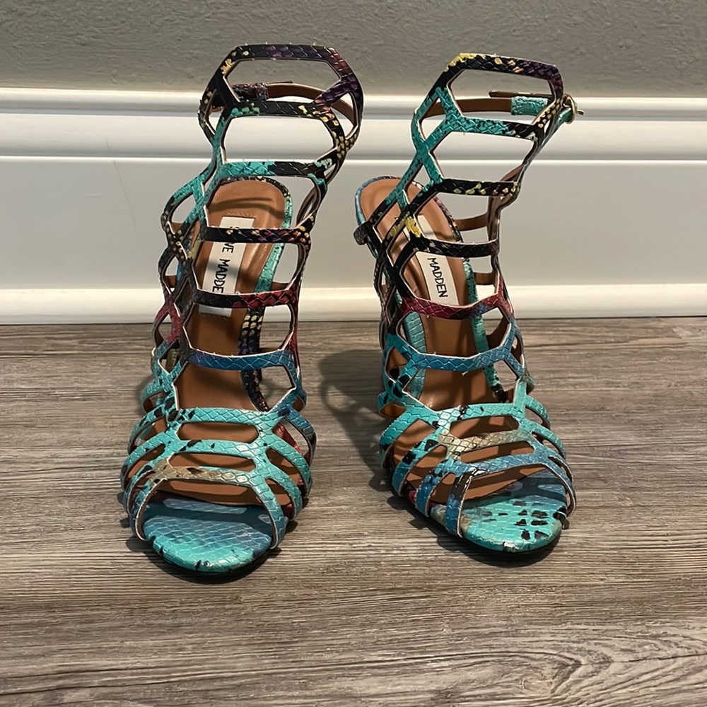 Steve Madden caged heels